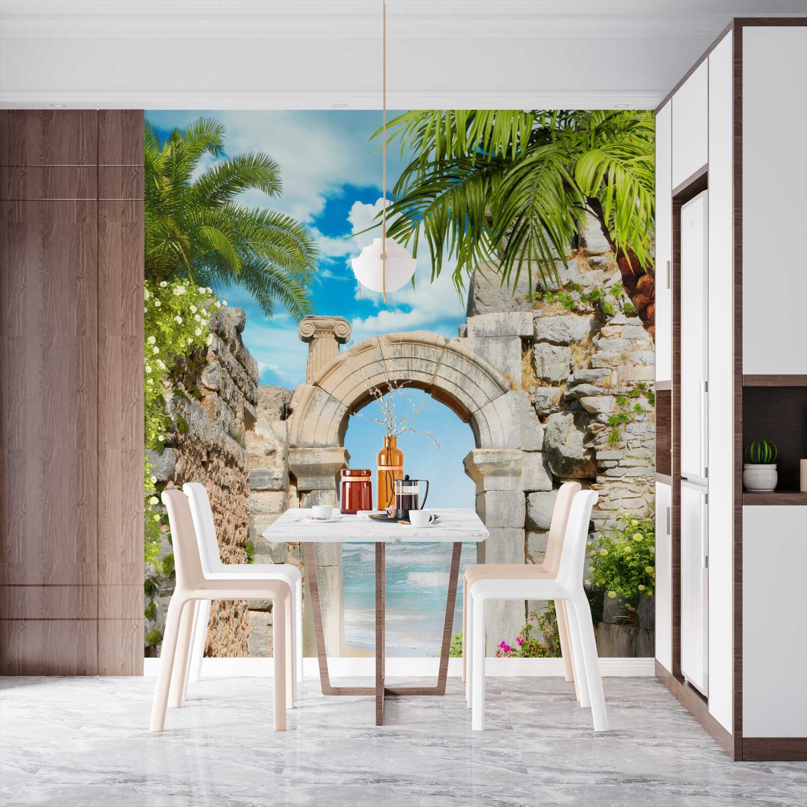 Fotobehang oceanische boog