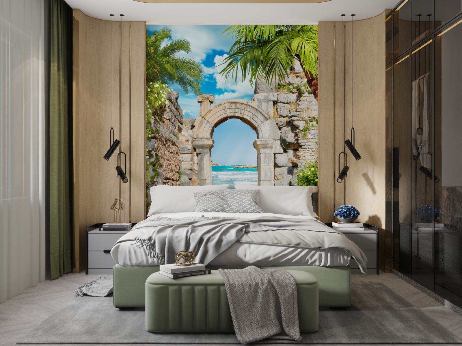 Fotobehang oceanische boog