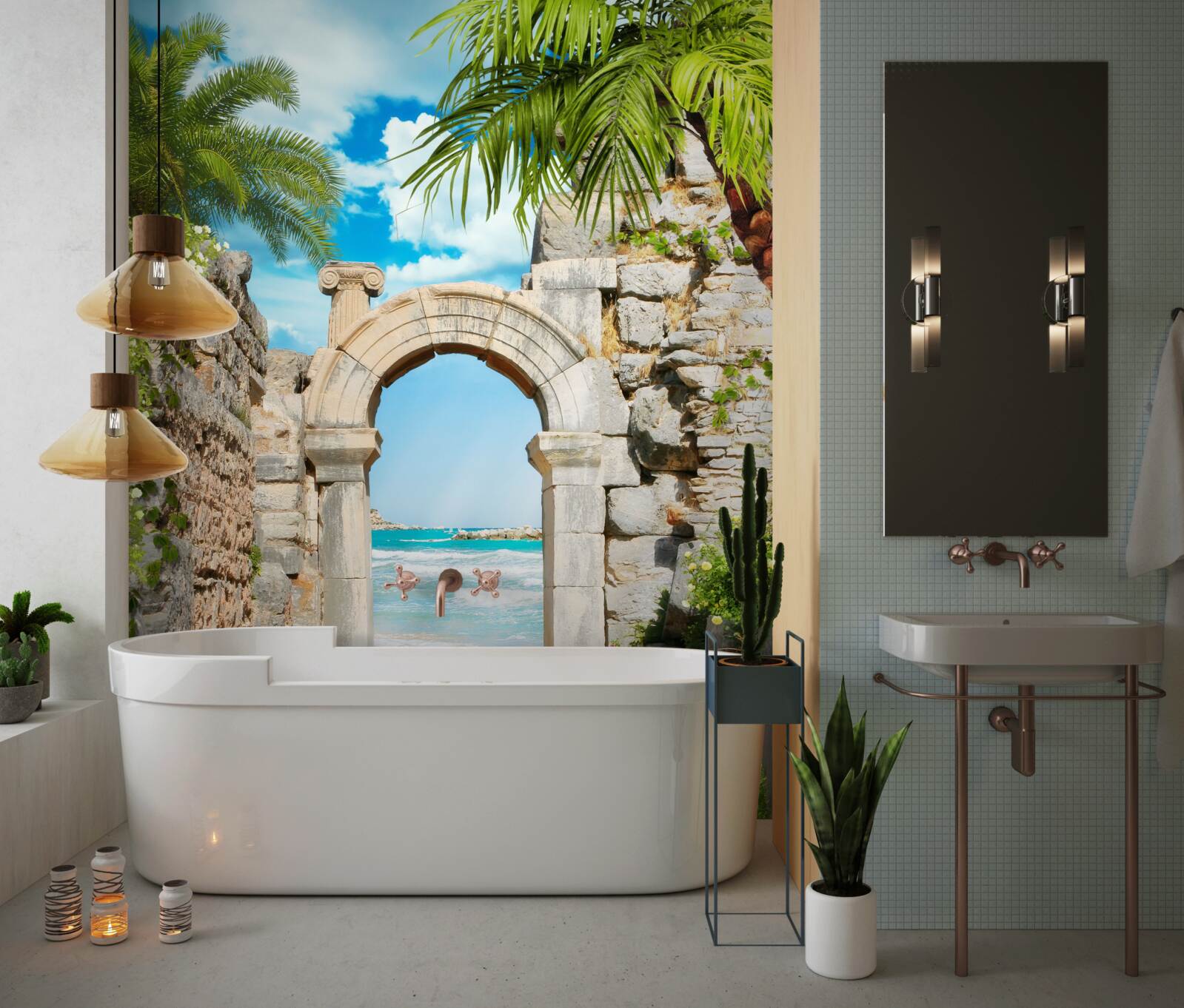 Fotobehang oceanische boog