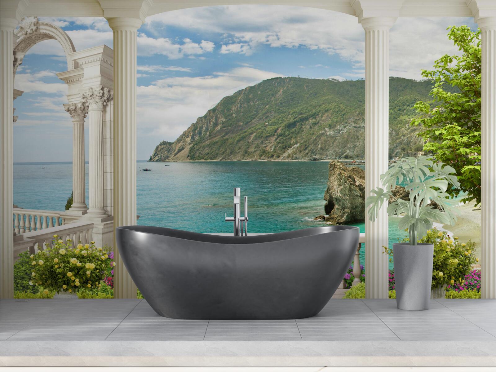 Fotobehang mariene kolommen