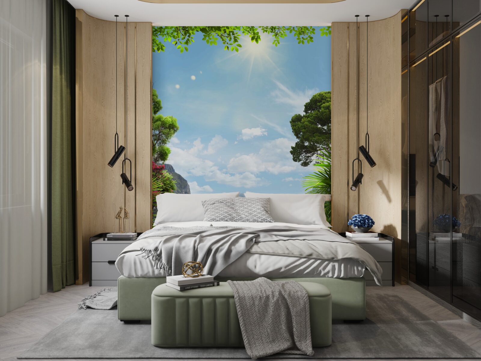 Fotobehang prachtig zeegezicht