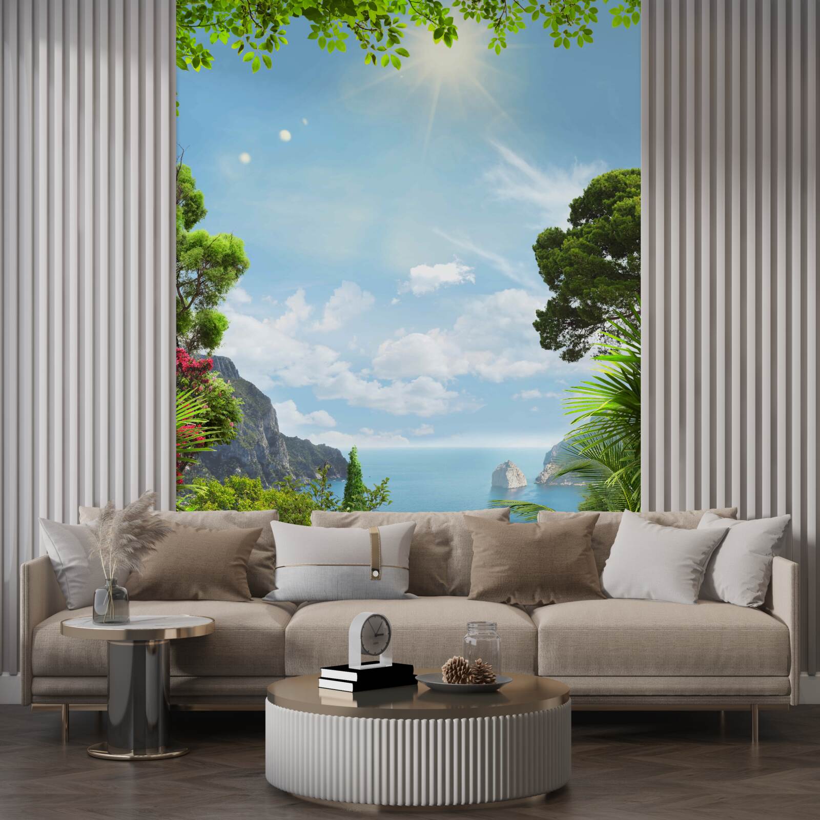 Fotobehang prachtig zeegezicht