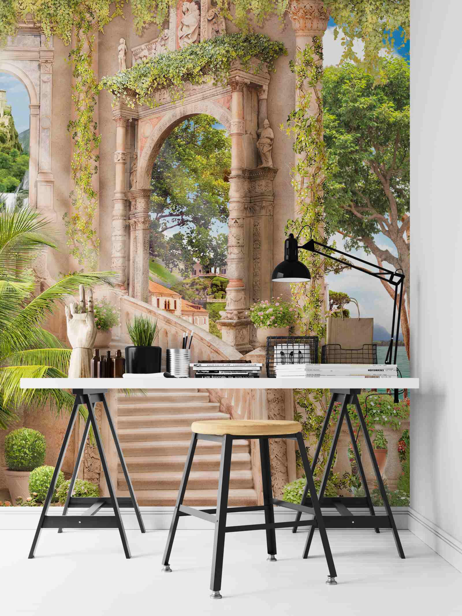 Fotobehang mooie trap