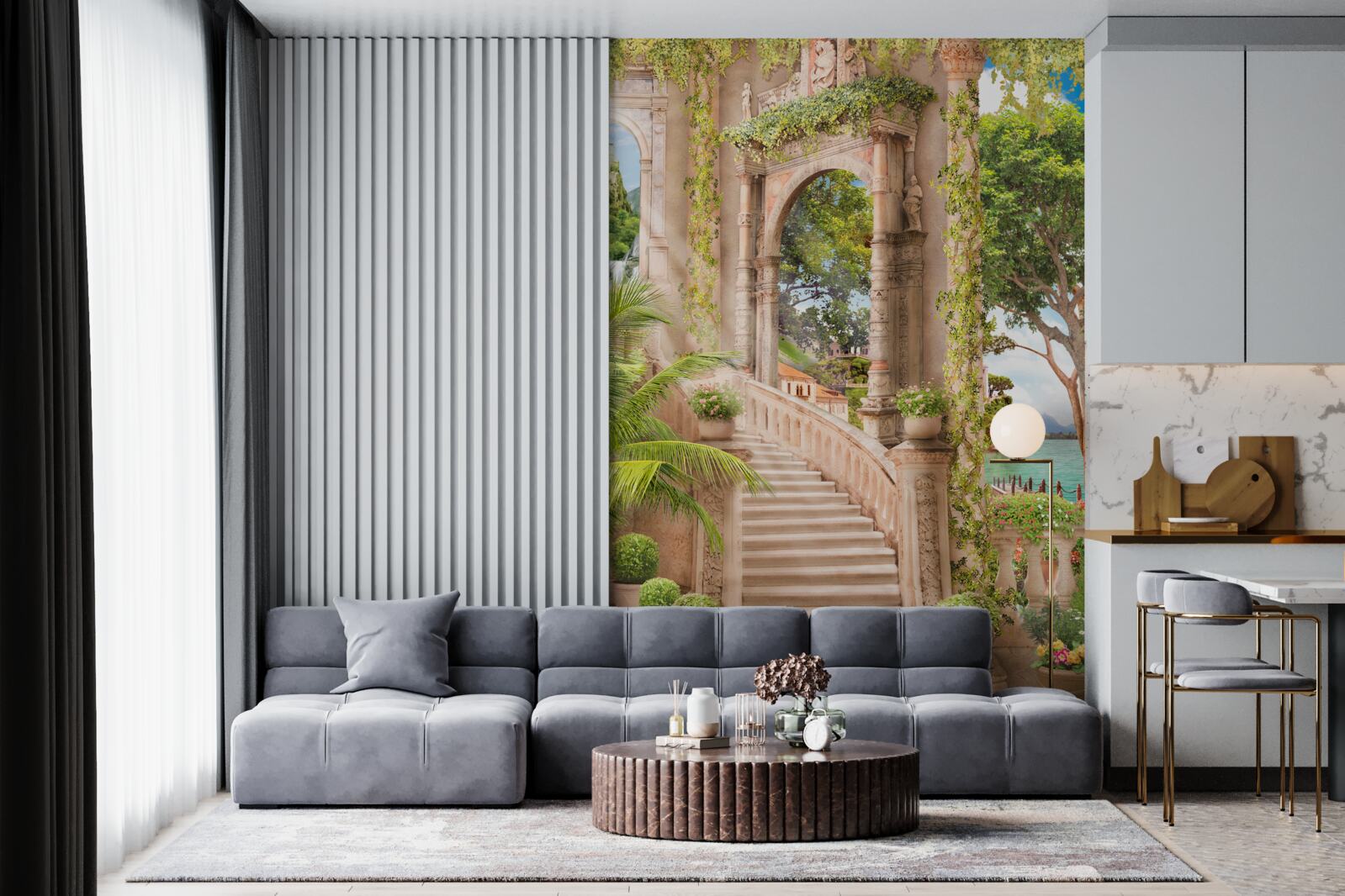 Fotobehang mooie trap