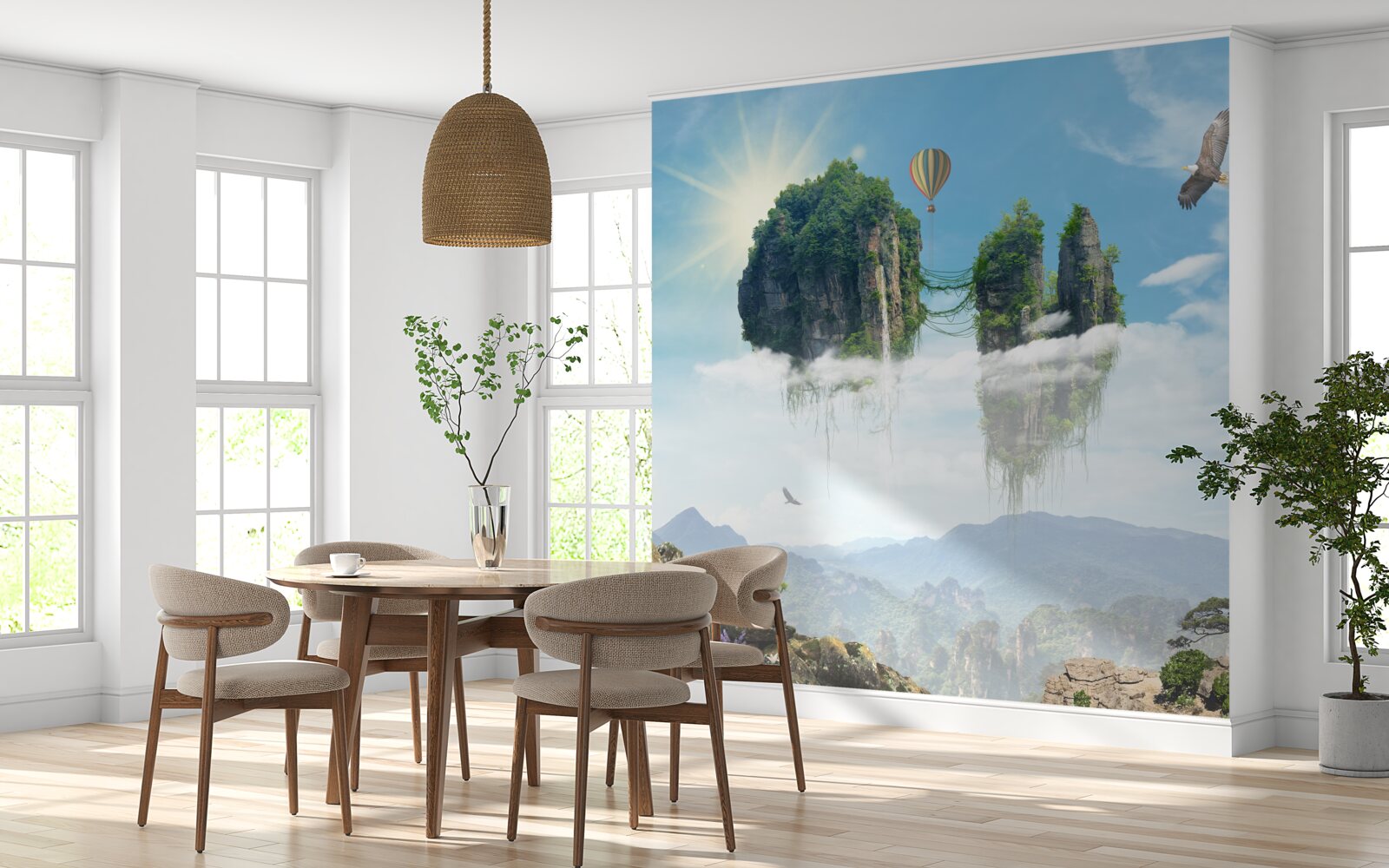 Fotobehang verbazingwekkende werkelijkheid is dichtbij