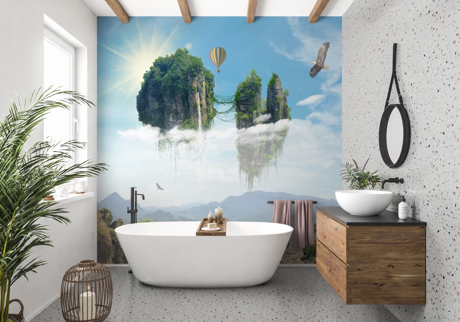 Fotobehang verbazingwekkende werkelijkheid is dichtbij