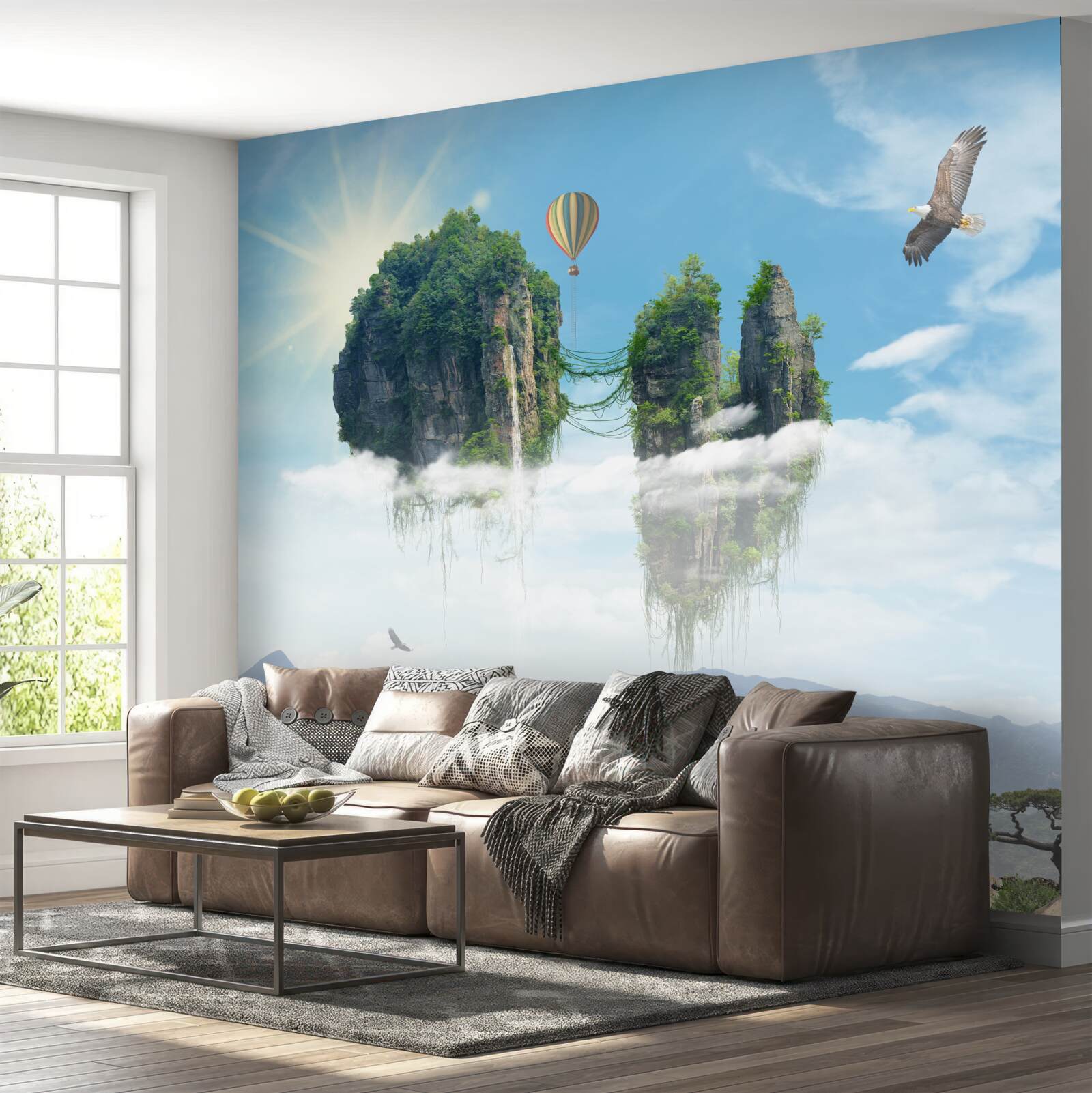 Fotobehang verbazingwekkende werkelijkheid is dichtbij