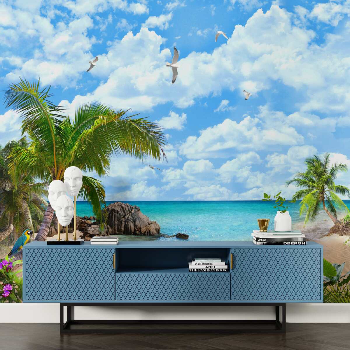 Fotobehang exotische hoek