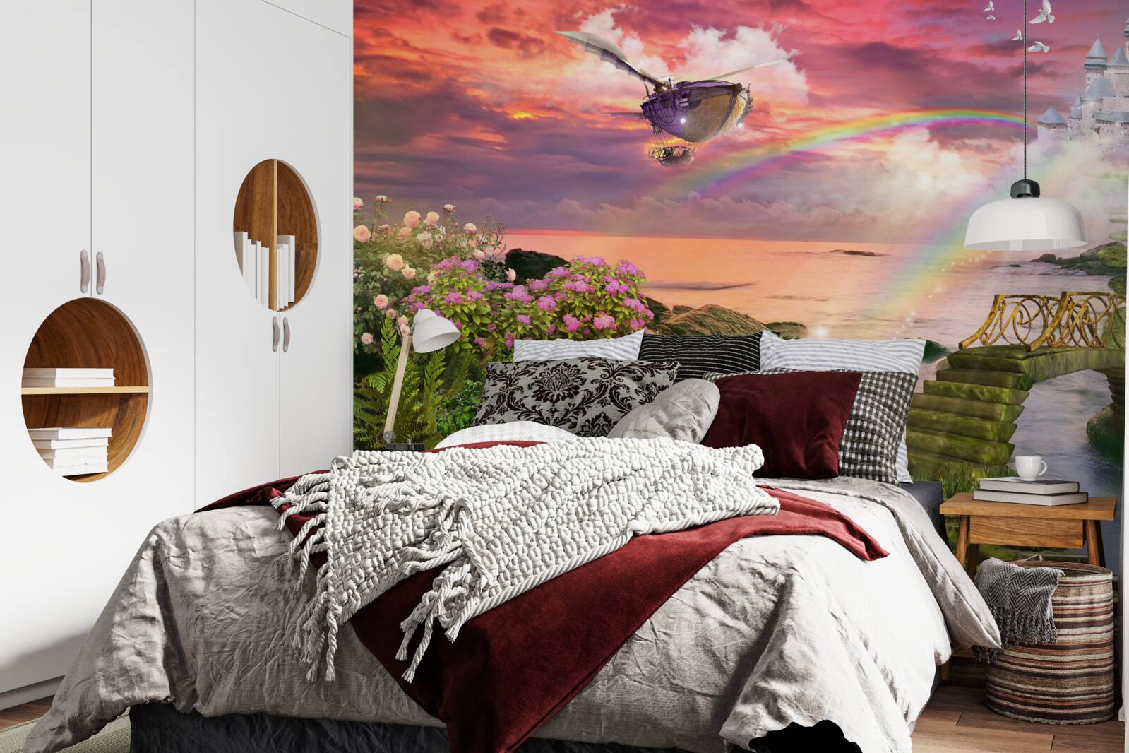 Fotobehang een sprookjesachtige fantasiewereld