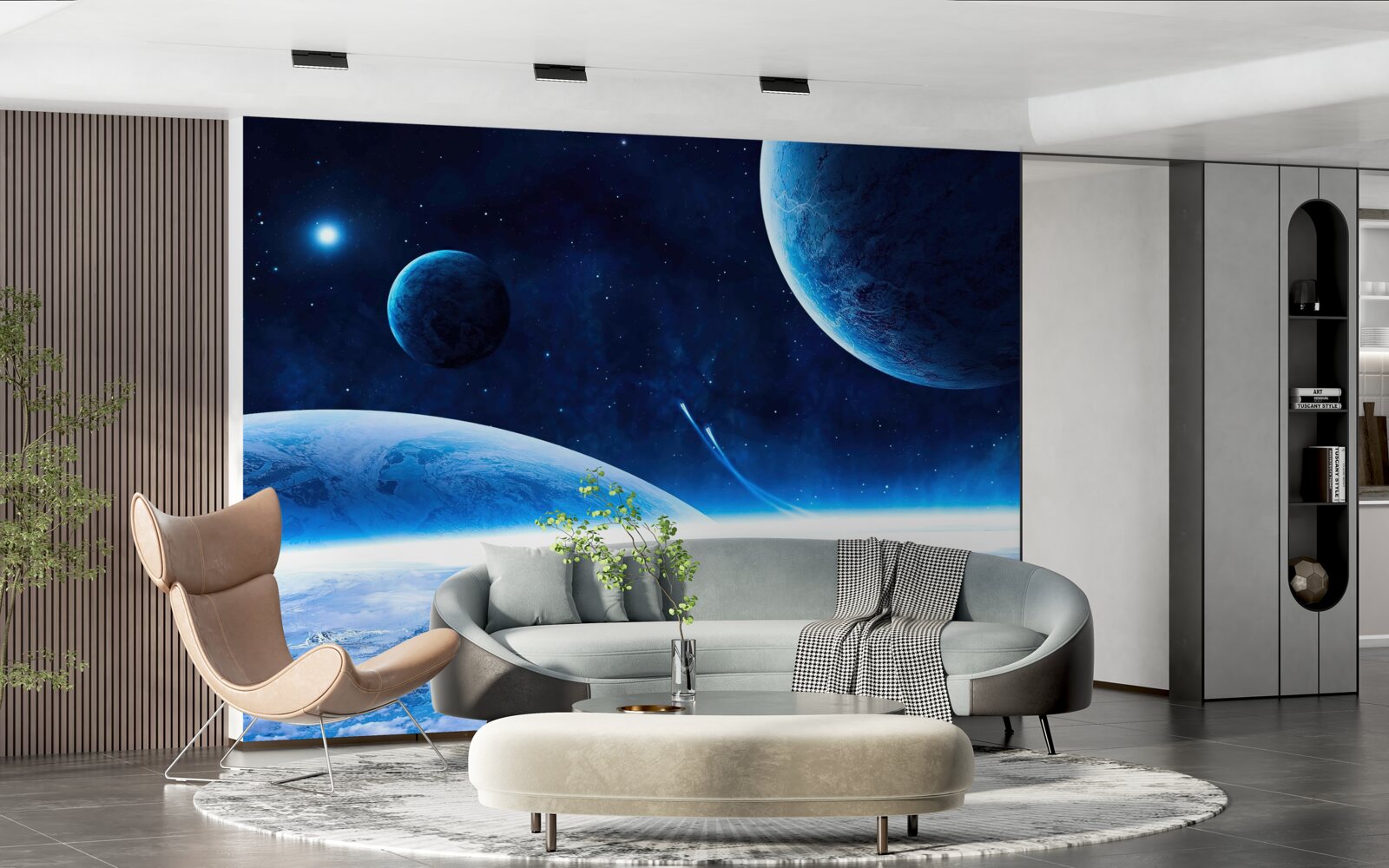 Fotobehang sfeervolle gloed