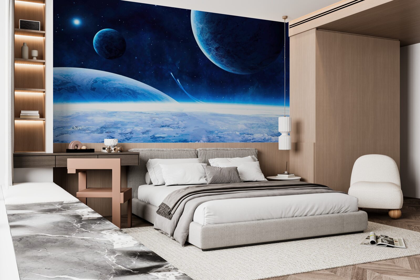 Fotobehang sfeervolle gloed