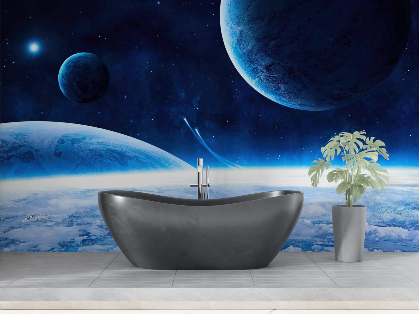 Fotobehang sfeervolle gloed