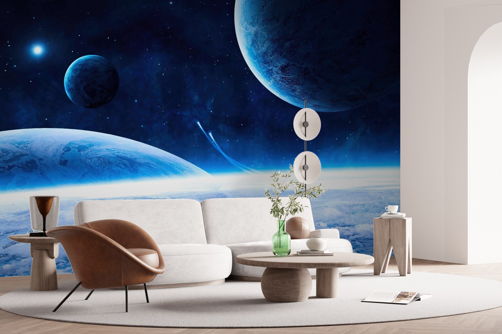 Fotobehang sfeervolle gloed