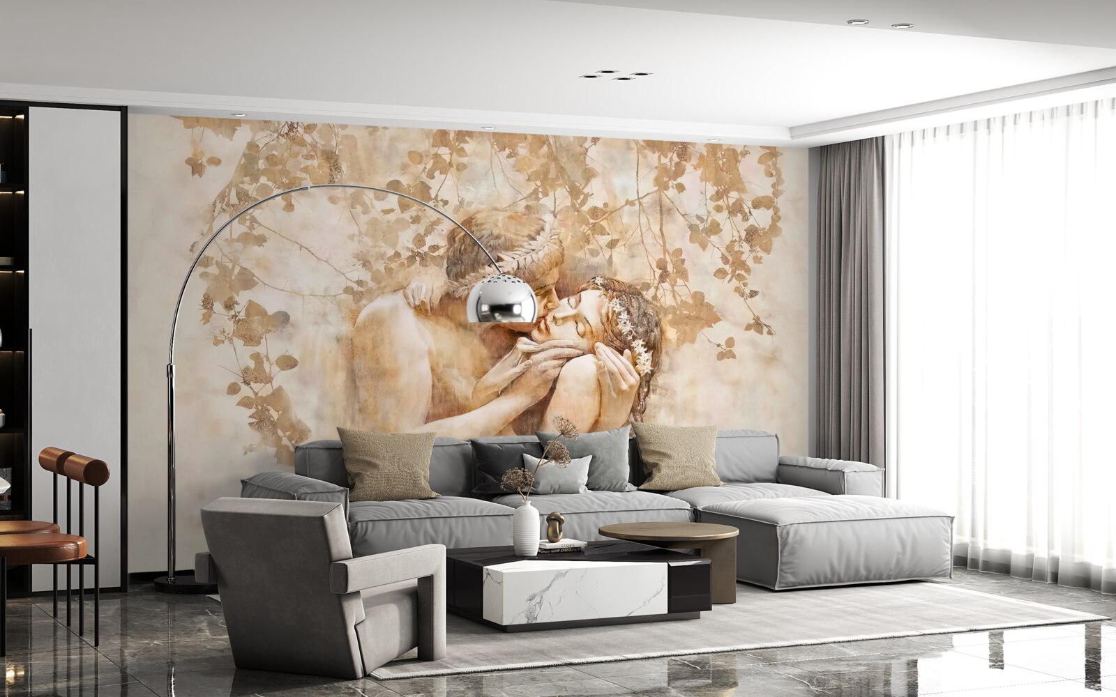 Fotobehang Rozenknoppen