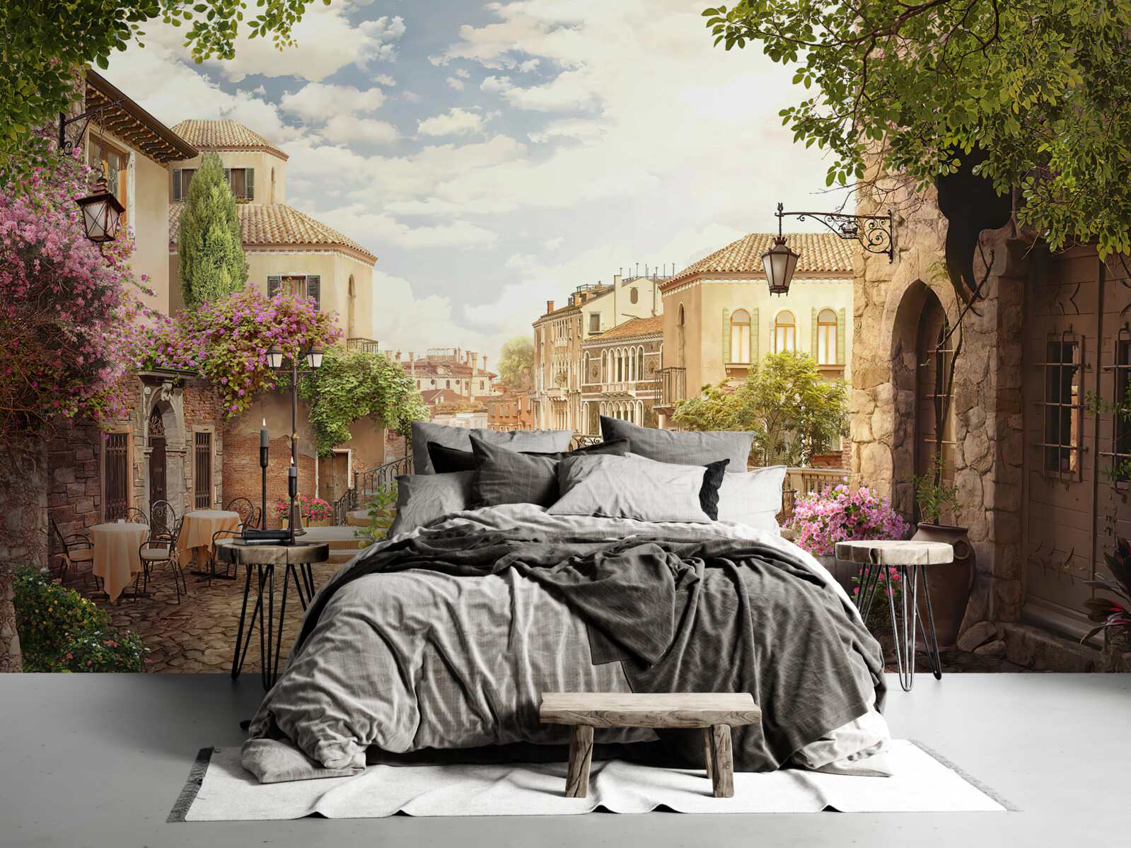 Fotobehang het oude centrum van rome