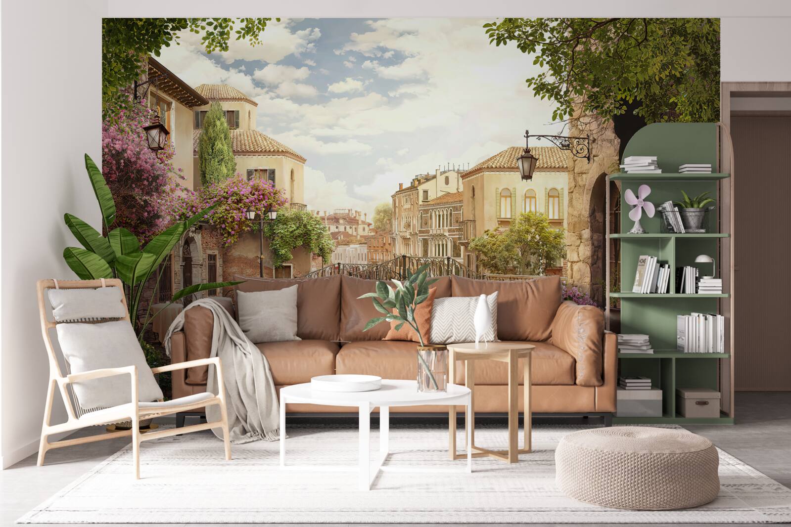 Fotobehang het oude centrum van rome