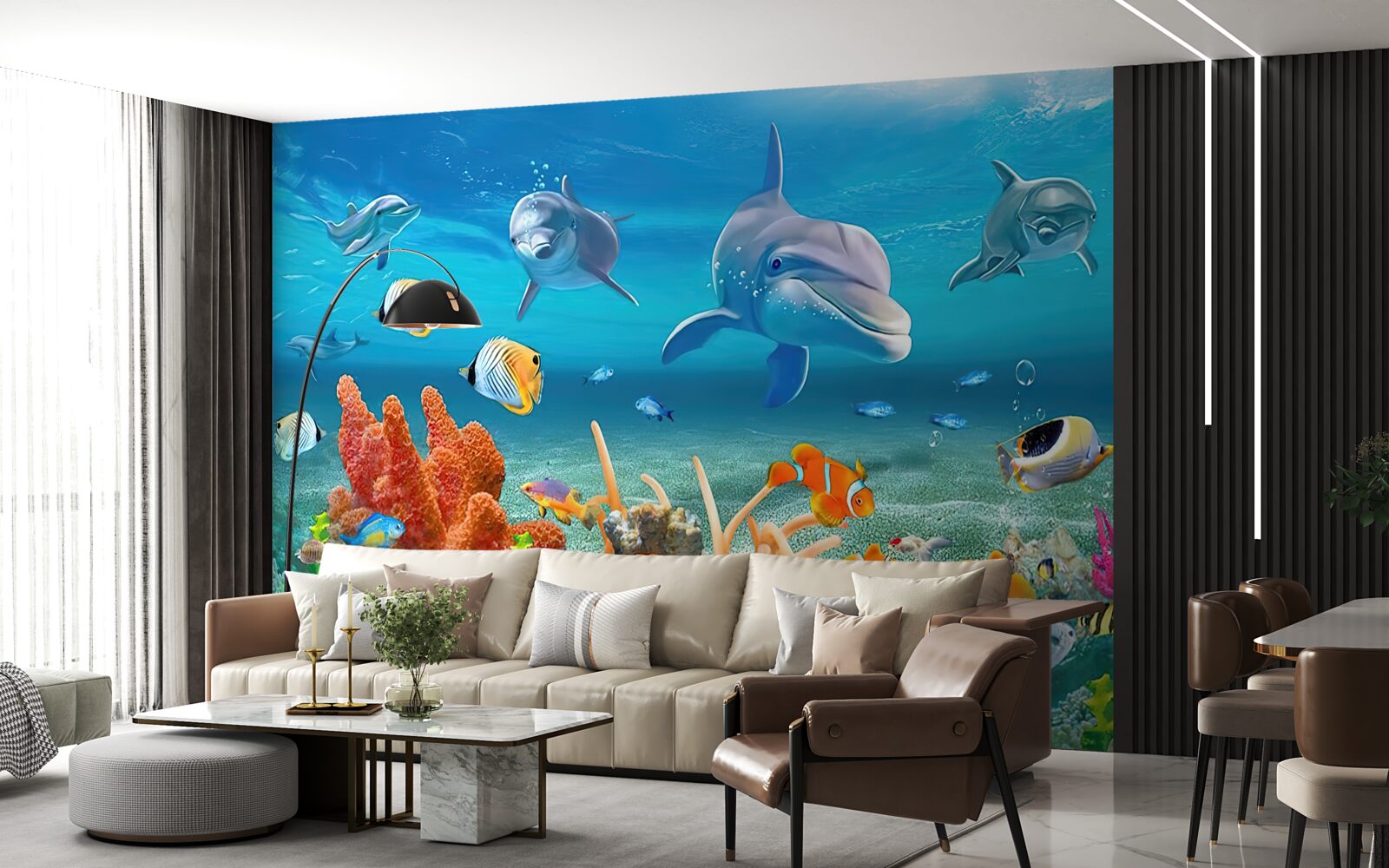 Fotobehang prachtig onderwater koninkrijk