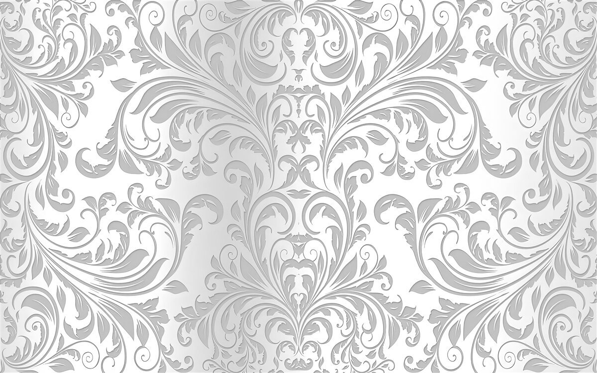 Fotobehang behang met grijze wervelpatronen