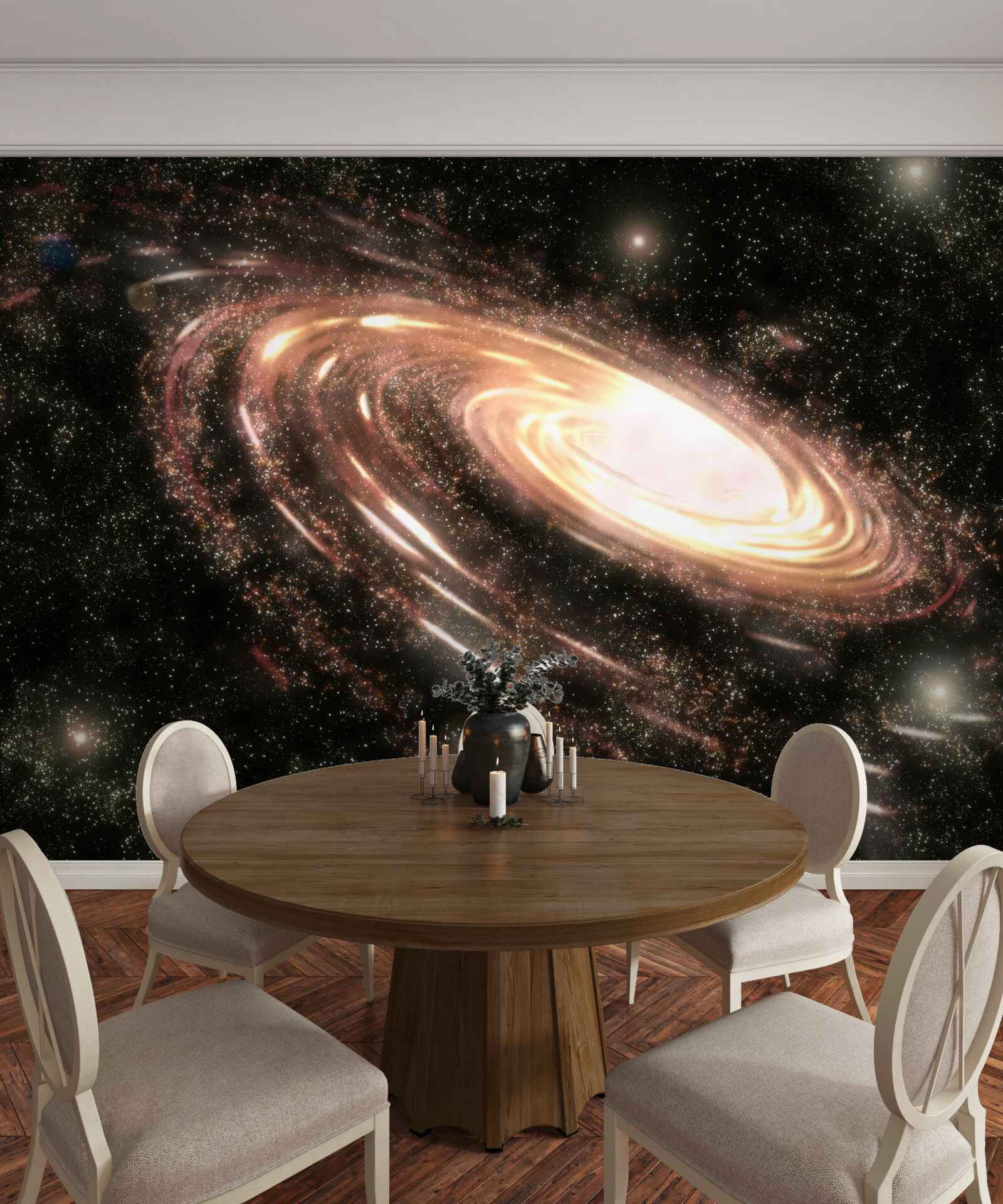 Fotobehang sterrenstelsel in de ruimte