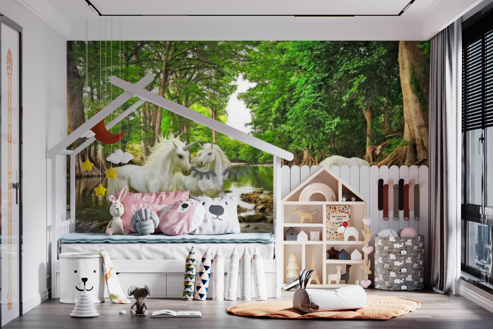 Grilligheid fotobehang