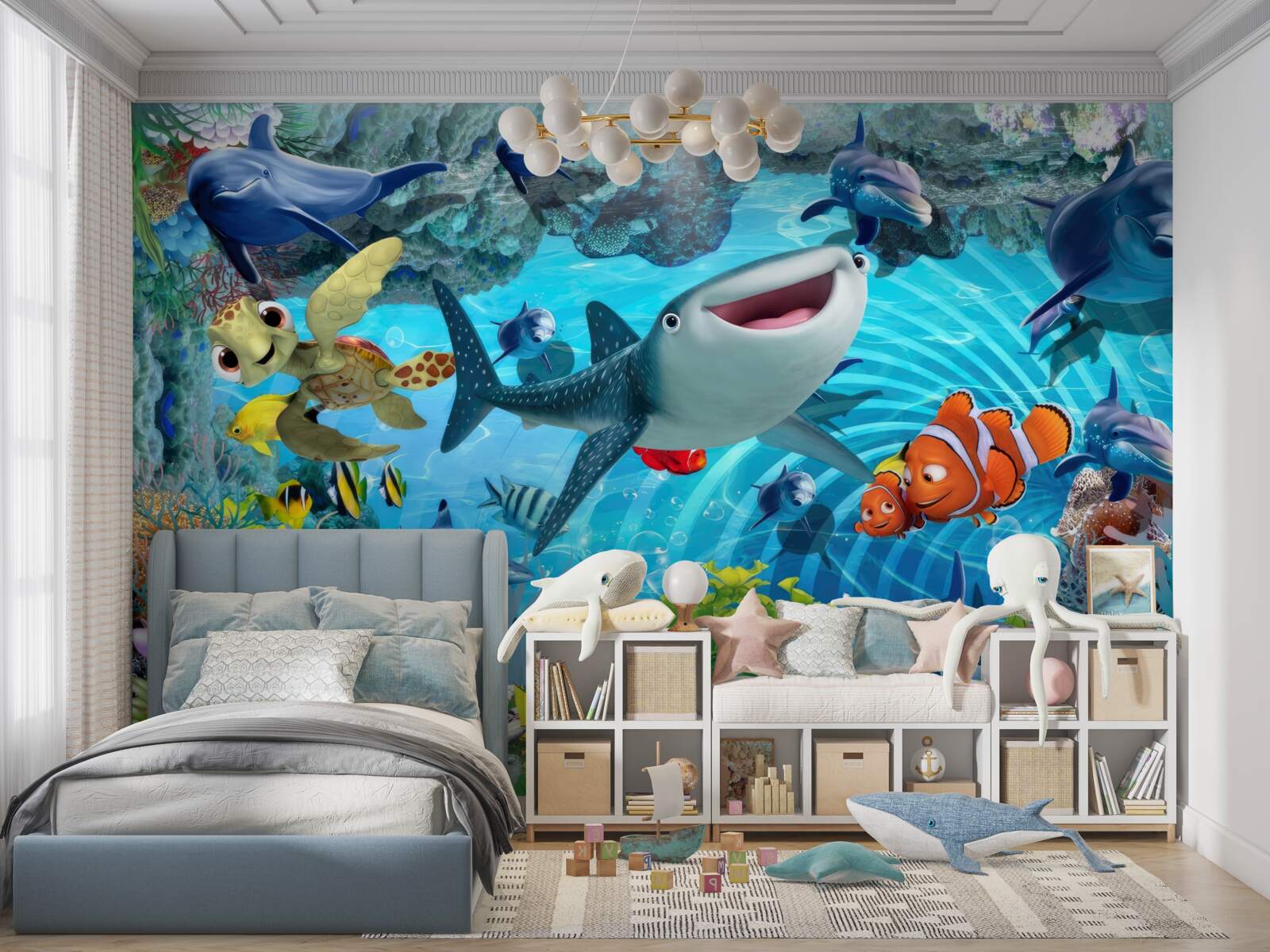 Fotobehang onderwater koninkrijk van plezier