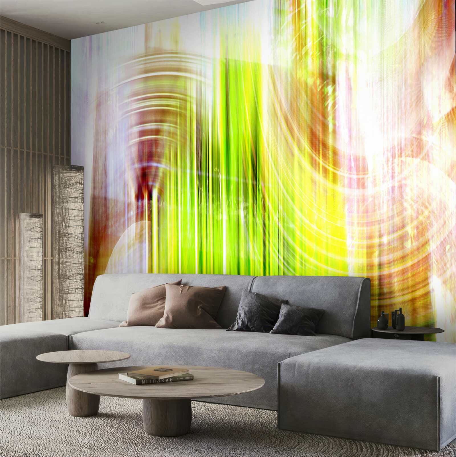 Fotobehang kleurrijke abstractie