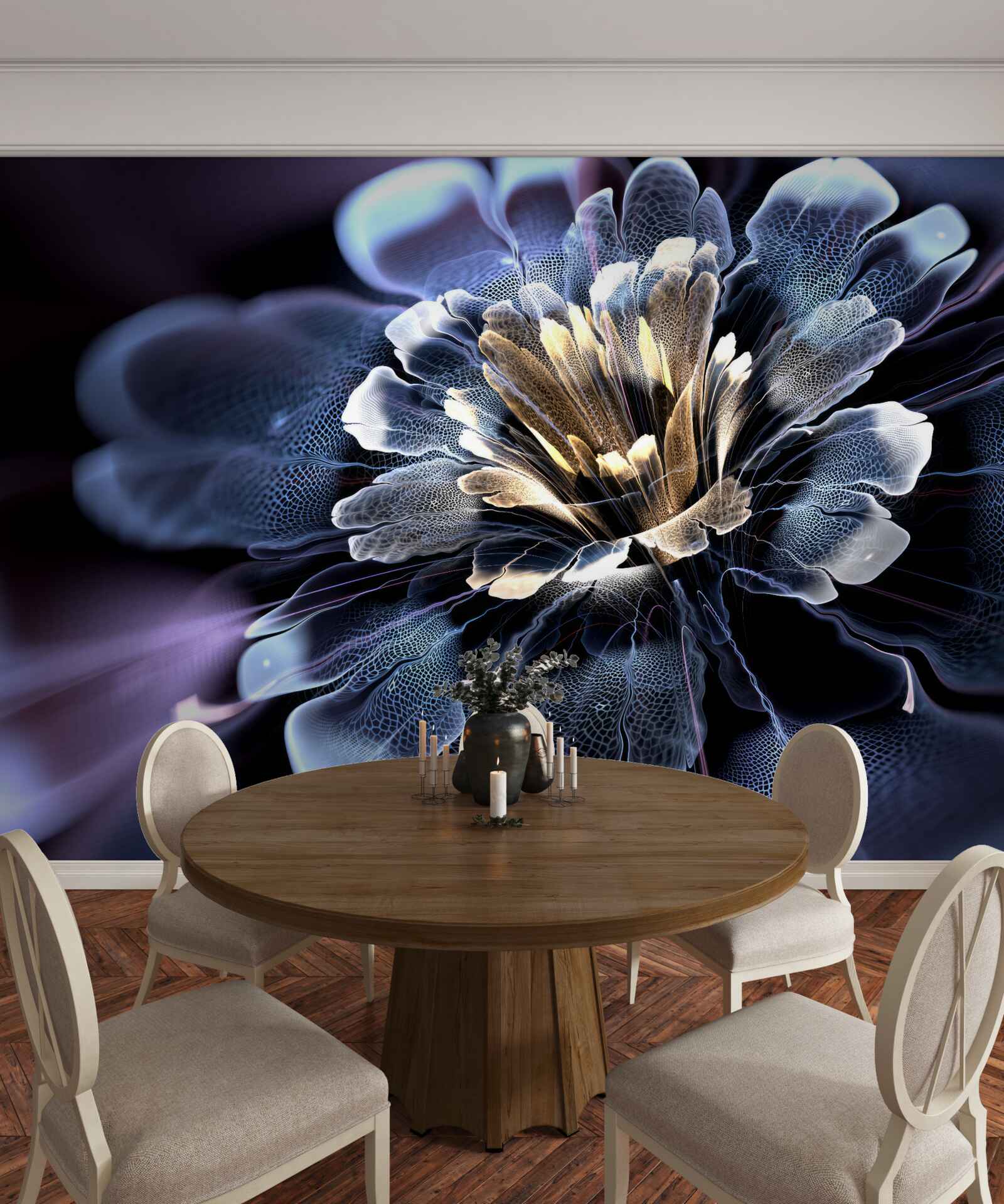 Fotobehang grote exotische bloem