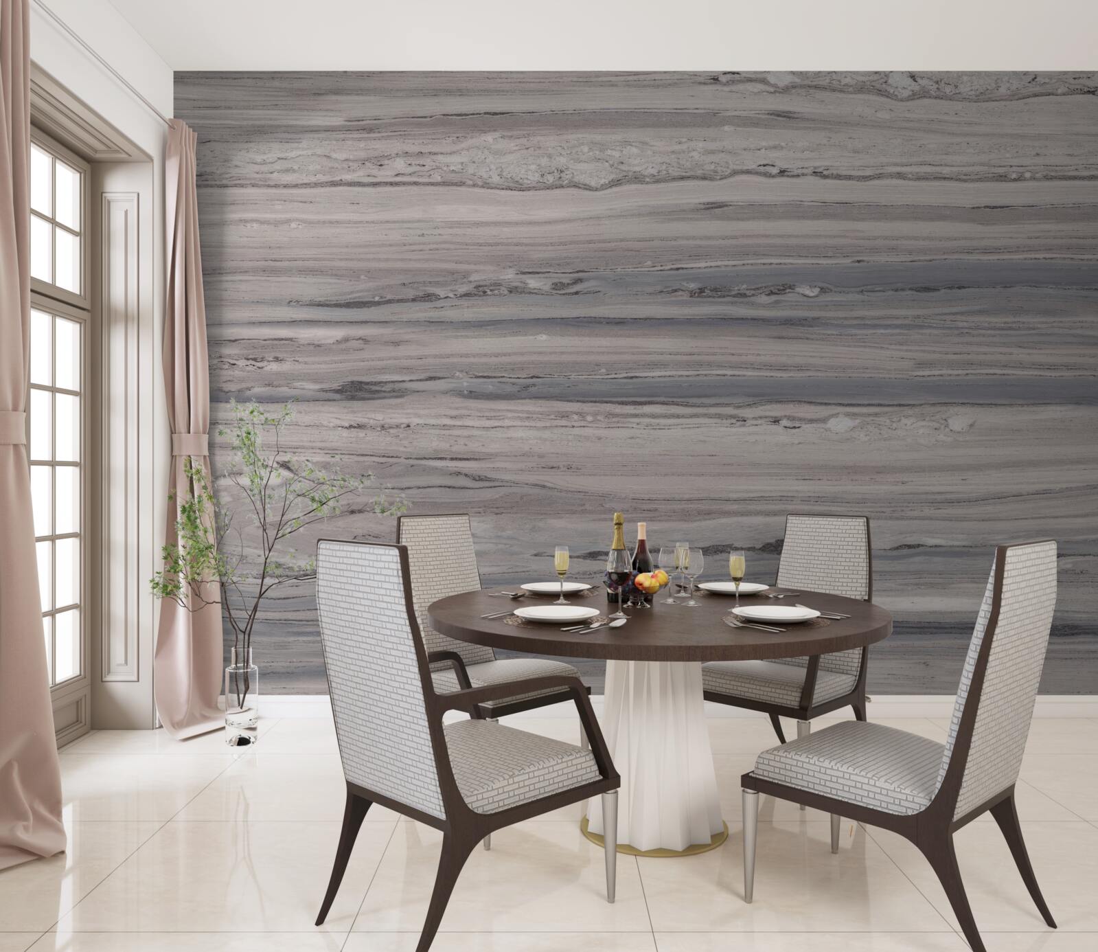 Fotobehang ondervloer voor laminaat