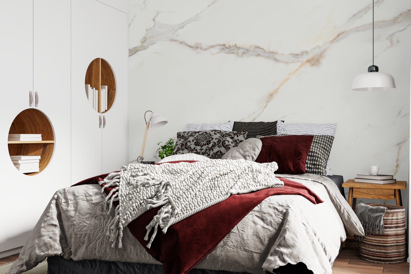 Fotobehang marmerachtige achtergrond