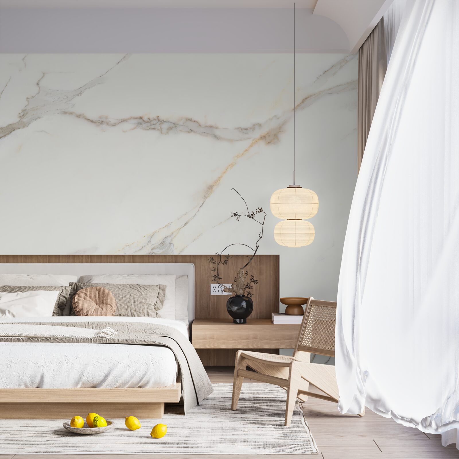 Fotobehang marmerachtige achtergrond