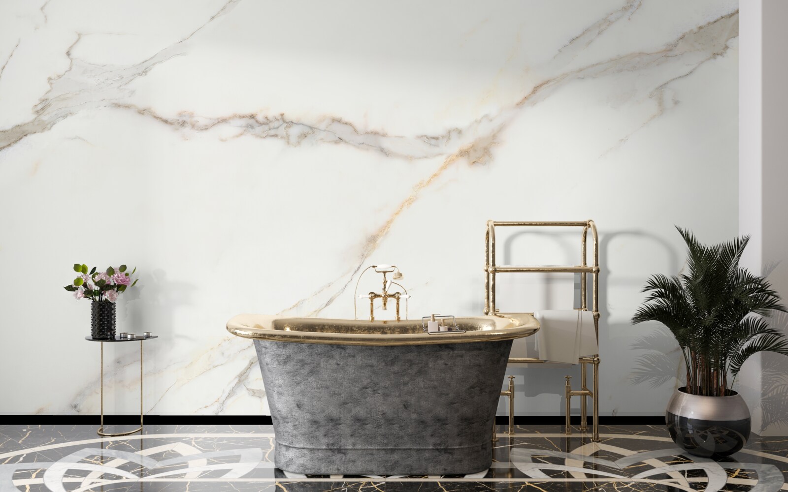 Fotobehang marmerachtige achtergrond
