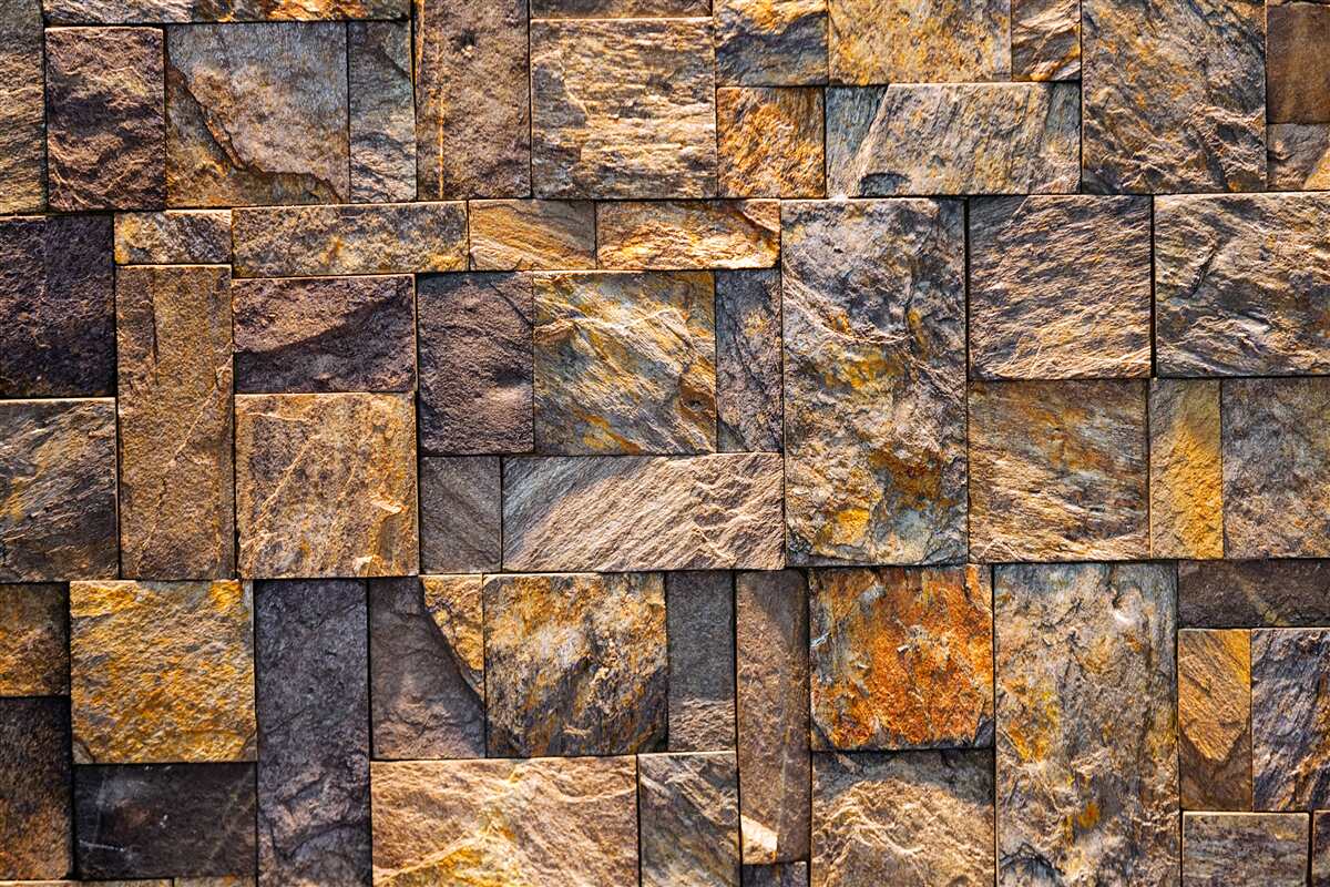 Fotobehang figuren in de vorm van rechthoeken en vierkanten van verschillende grootte