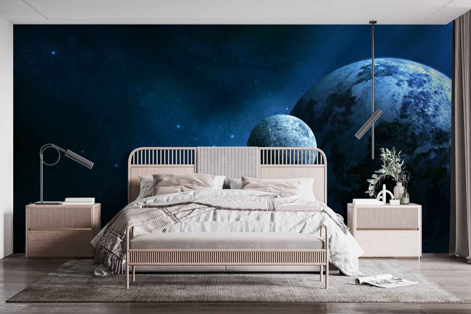 Fotobehang beeld van de planeet aarde