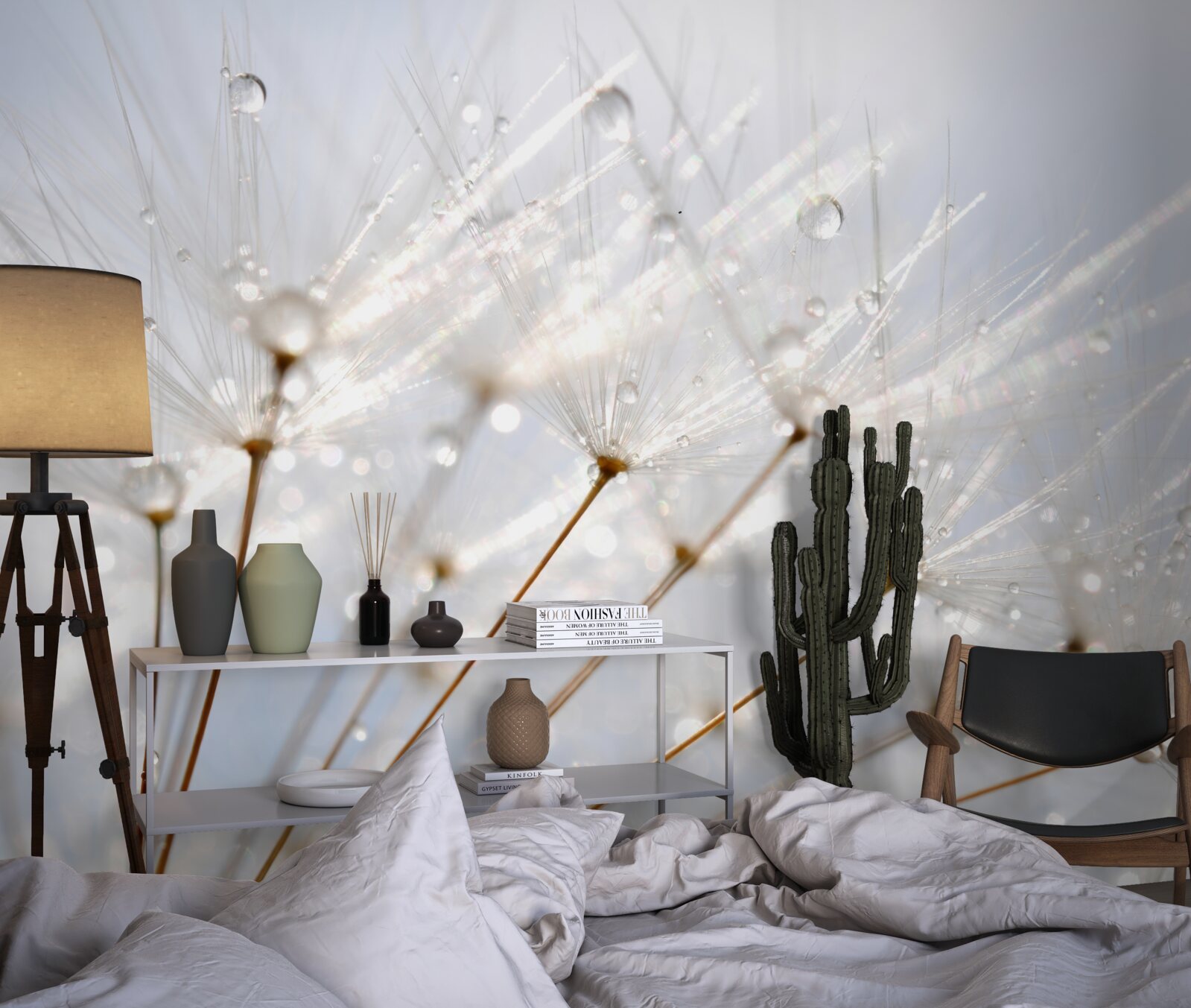 Fotobehang close-up foto van de plant