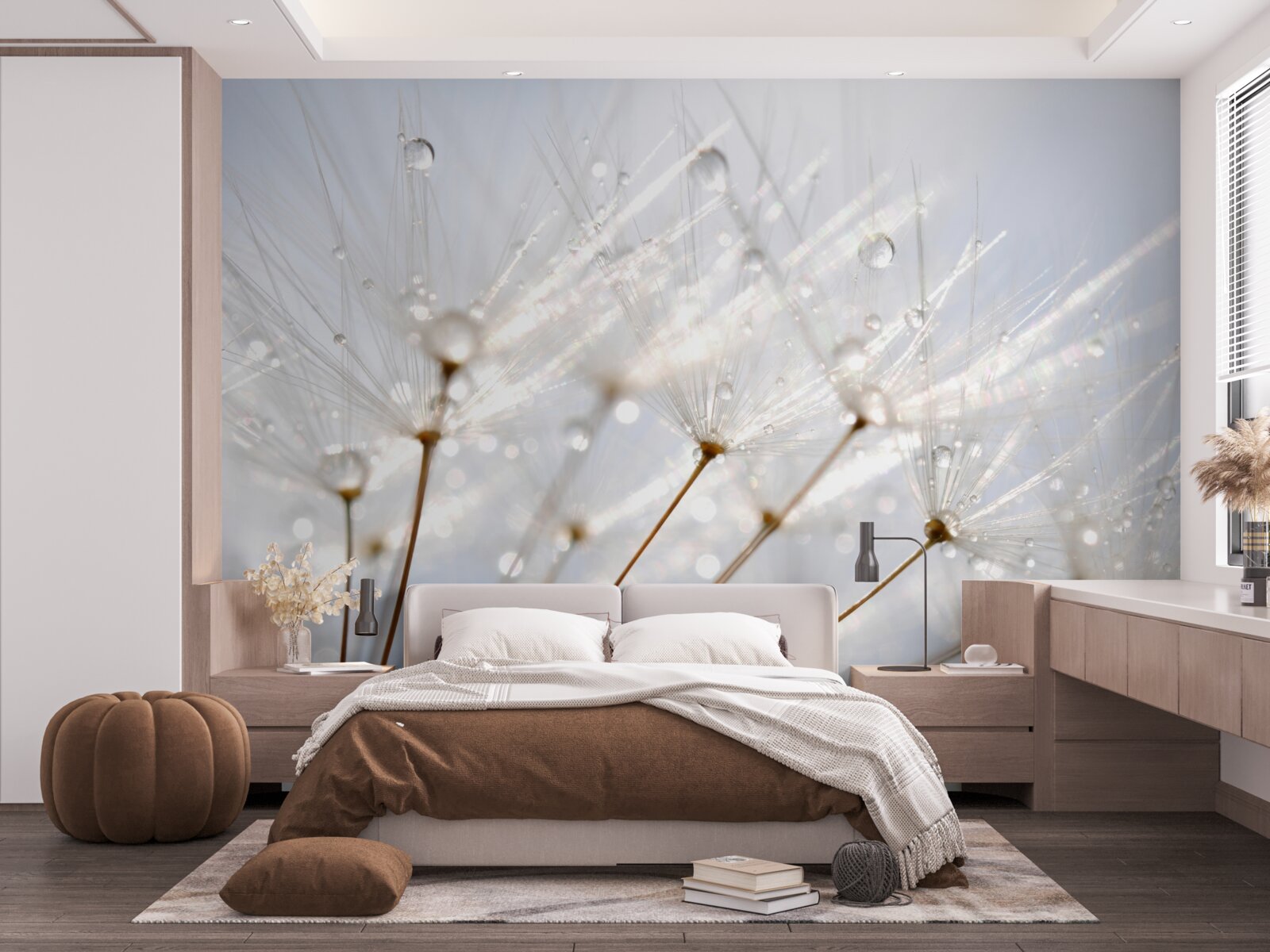 Fotobehang close-up foto van de plant