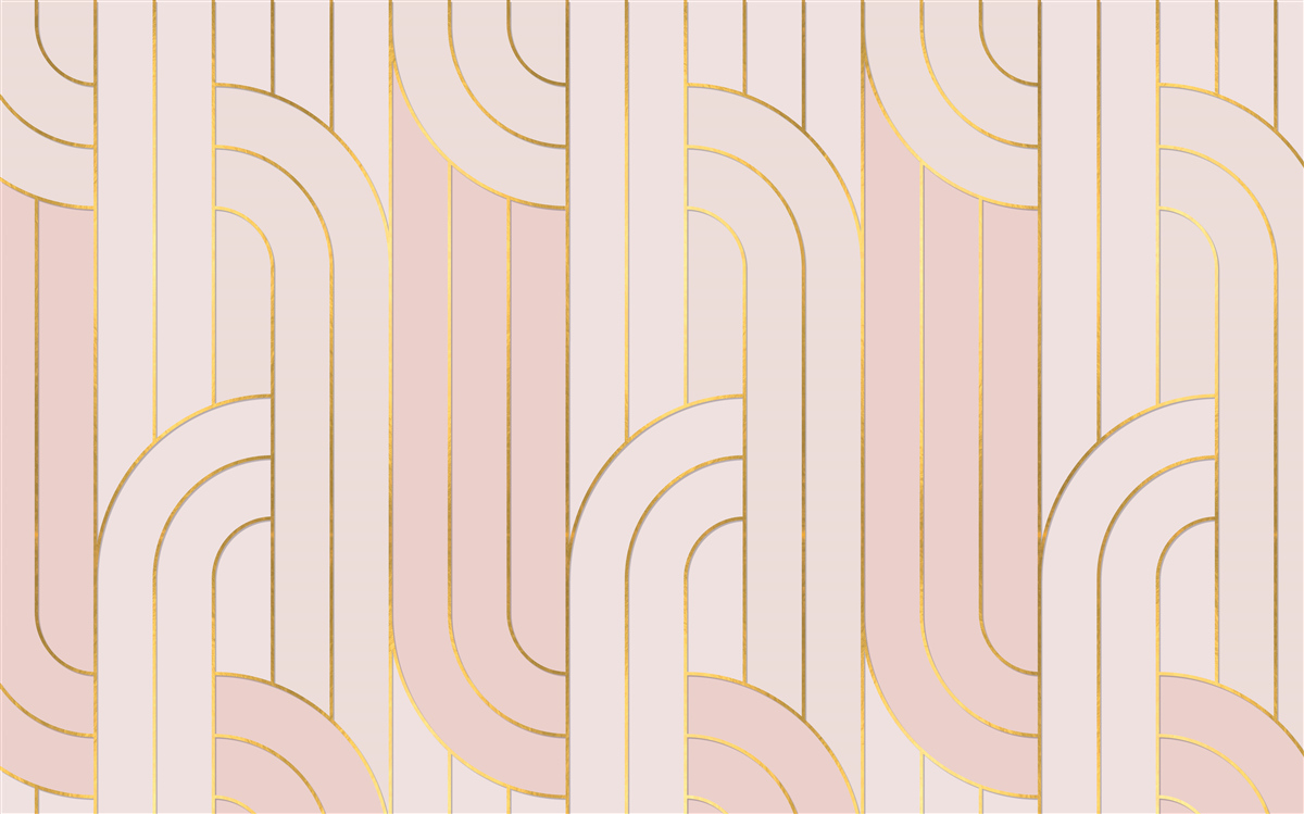 Fotobehang zachtroze lijnen