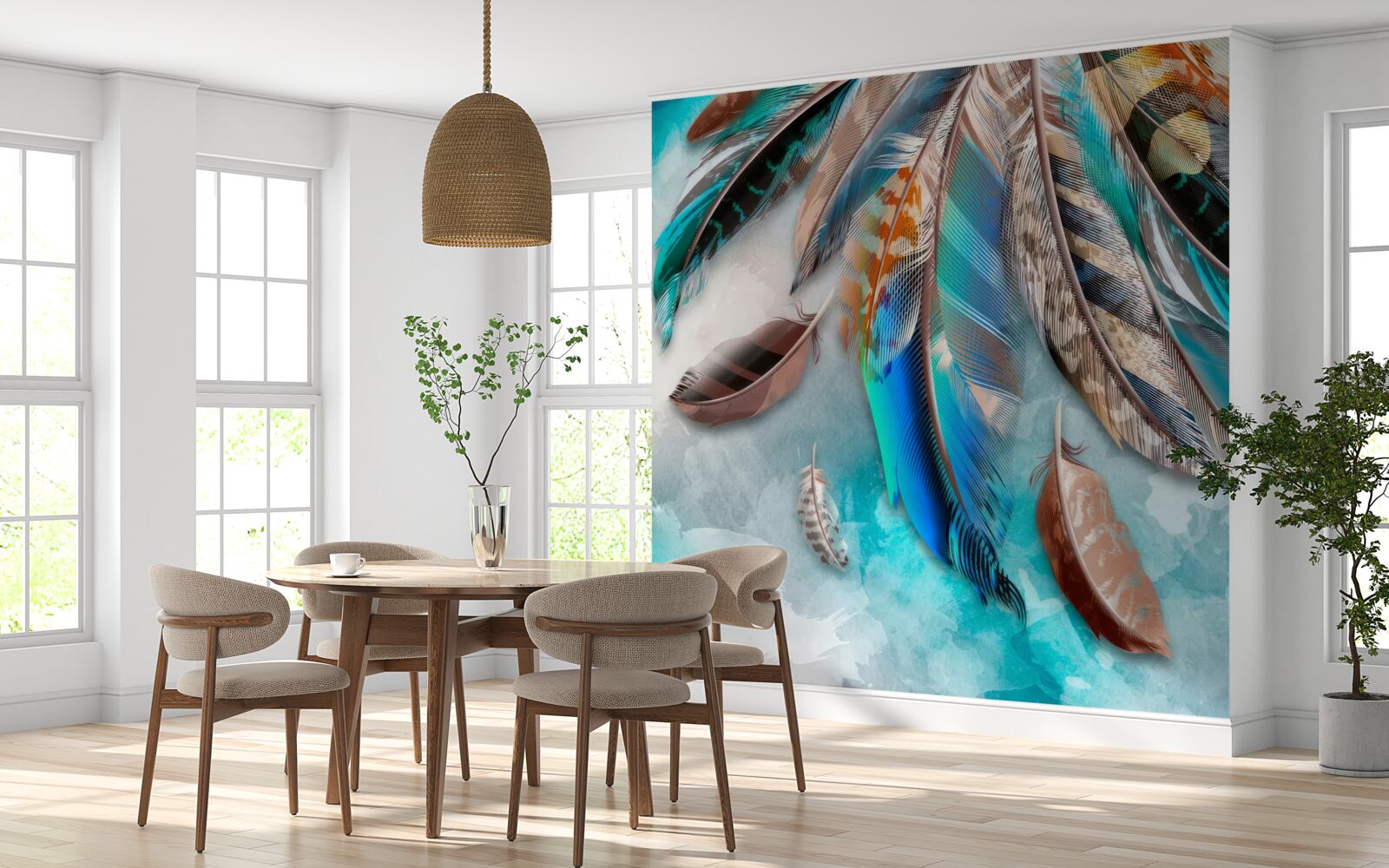 Fotobehang diverse en diverse pennen