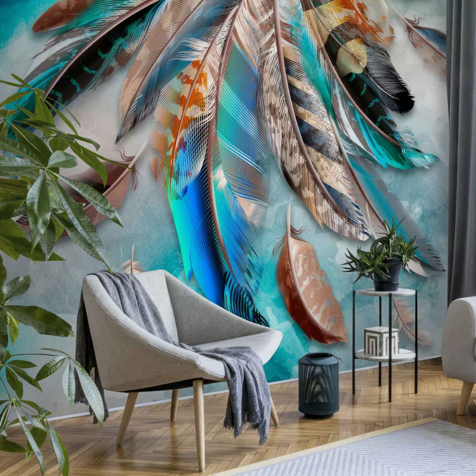 Fotobehang diverse en diverse pennen