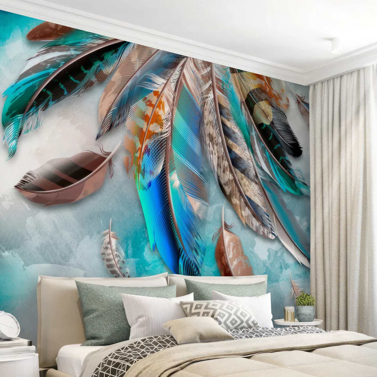 Fotobehang diverse en diverse pennen