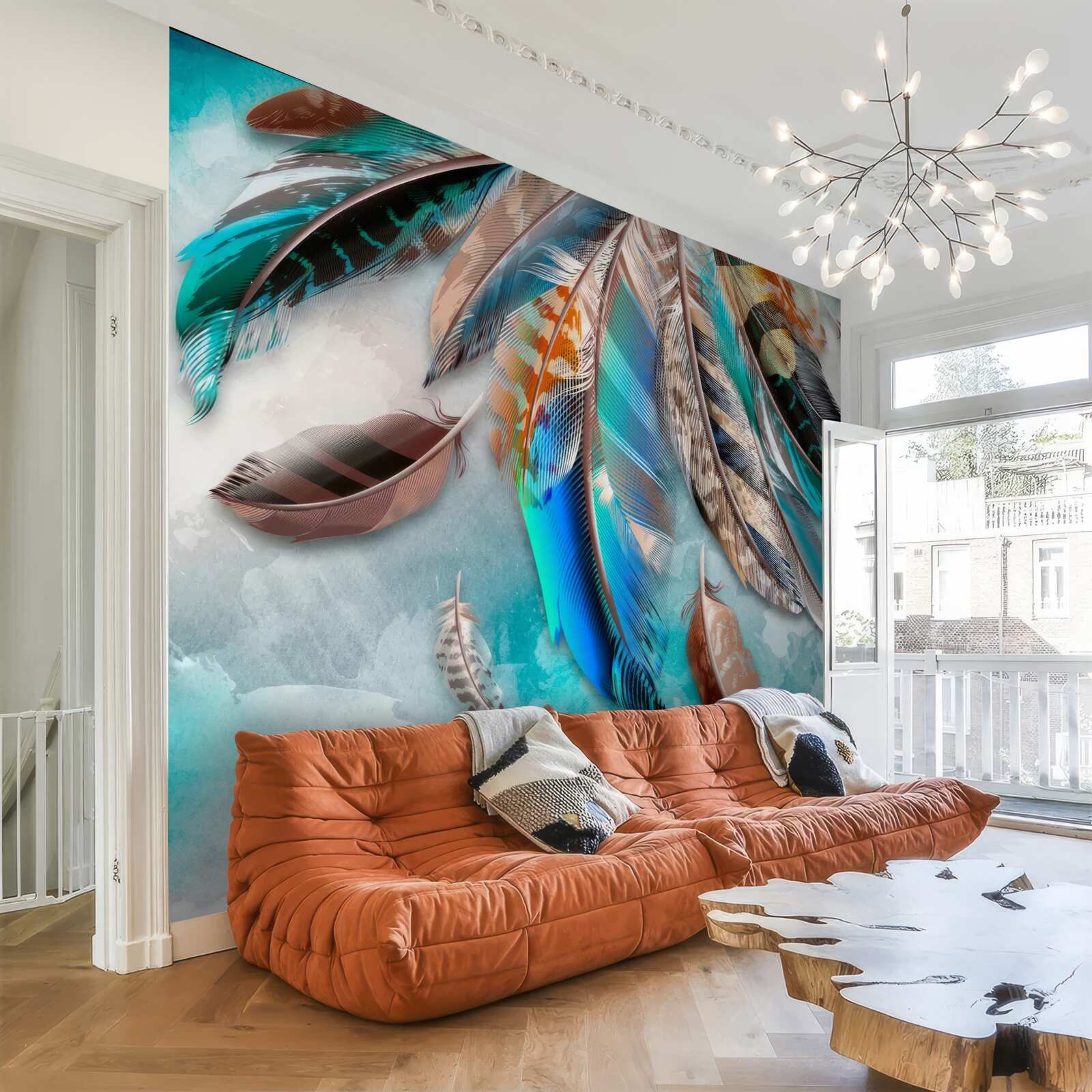 Fotobehang diverse en diverse pennen