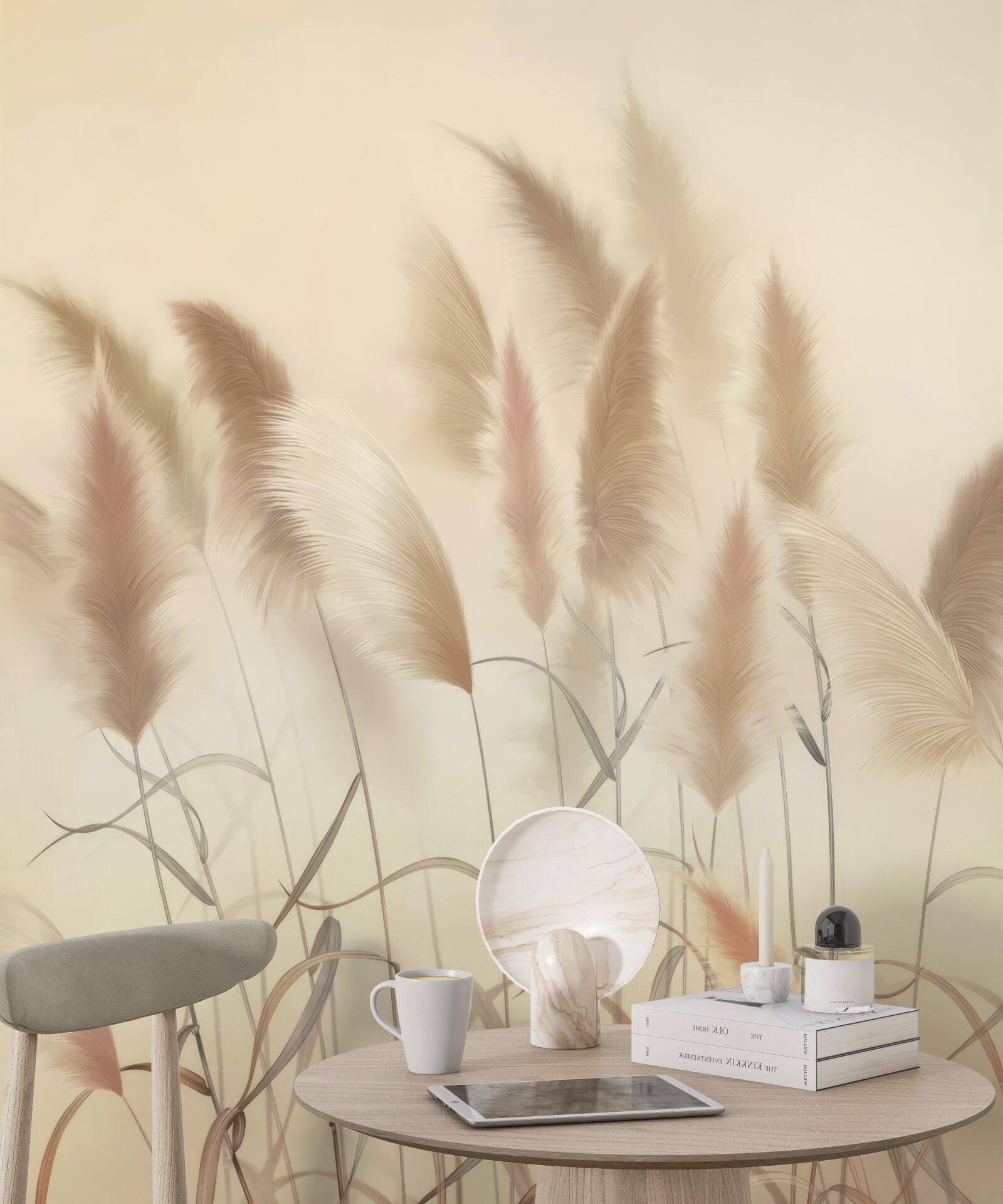 Fotobehang groeiend oor