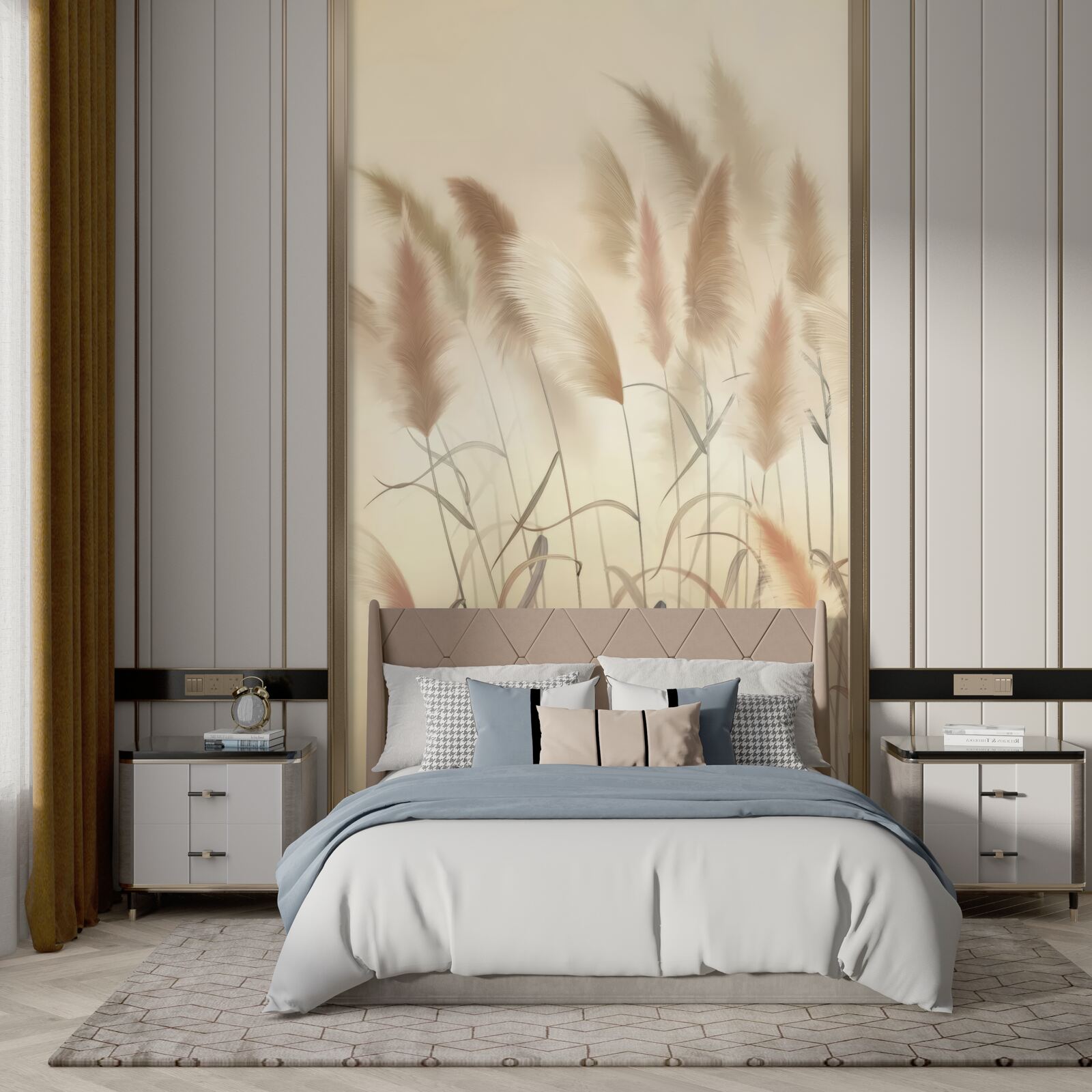 Fotobehang groeiend oor