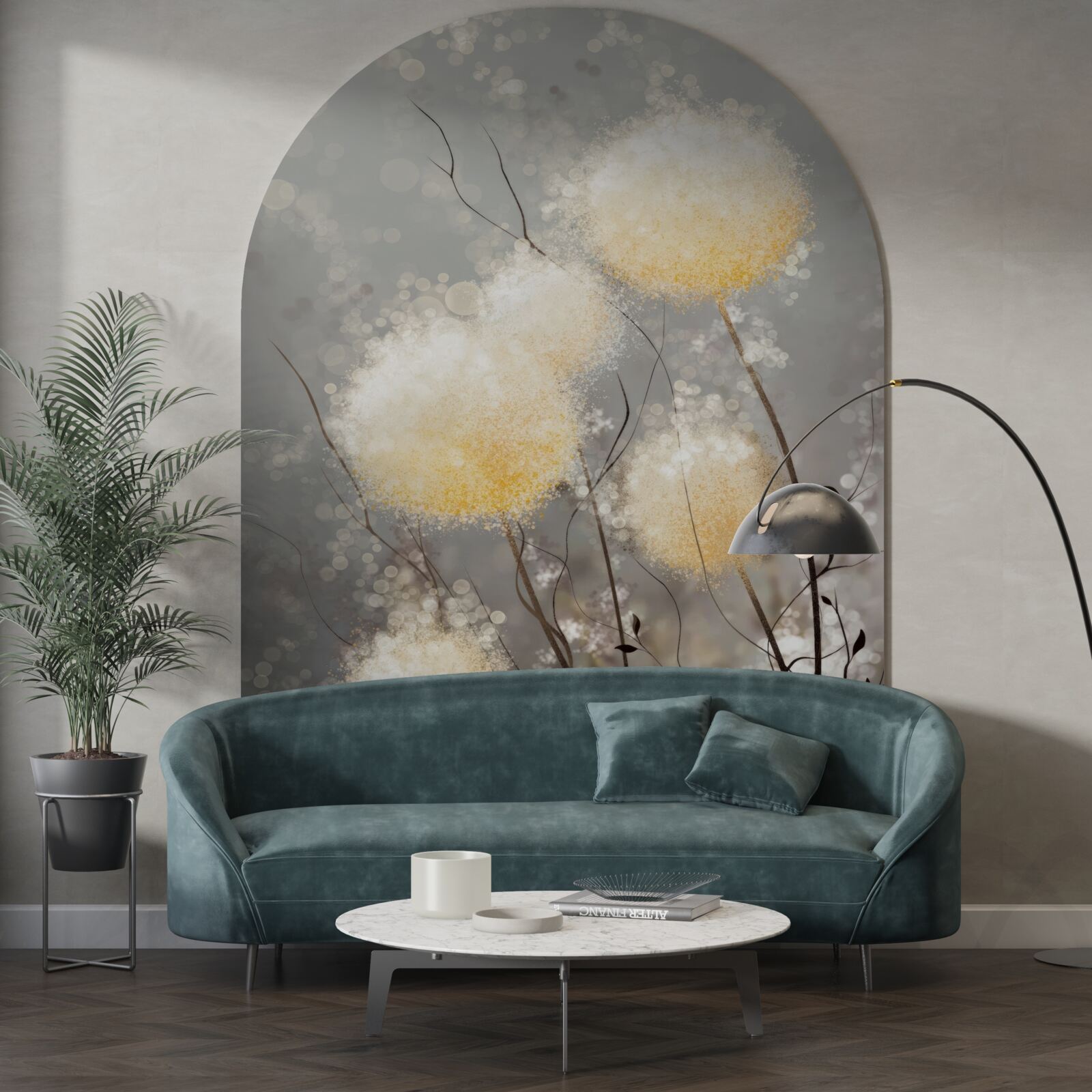 Fotobehang unieke plant