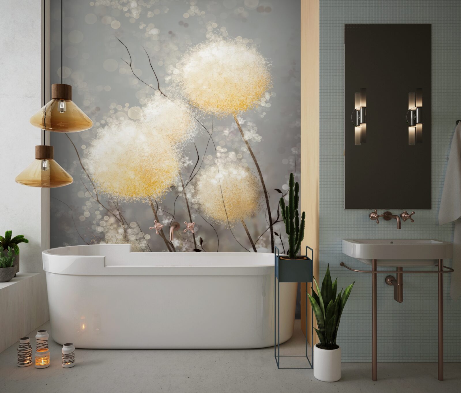 Fotobehang unieke plant