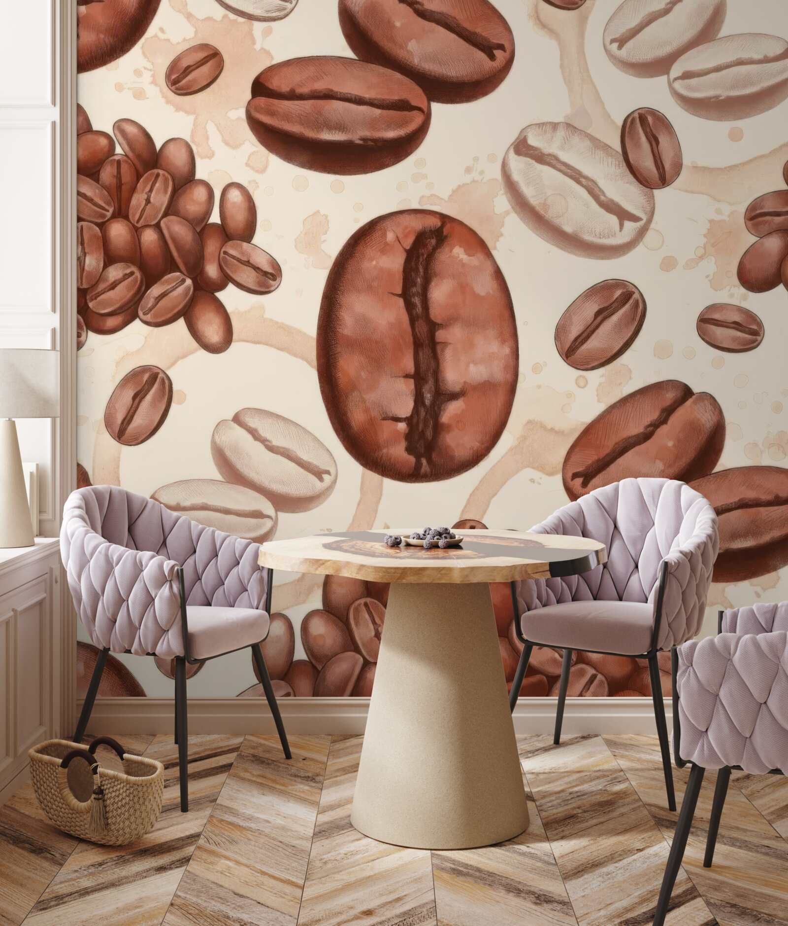 Fotobehang koffiebonen