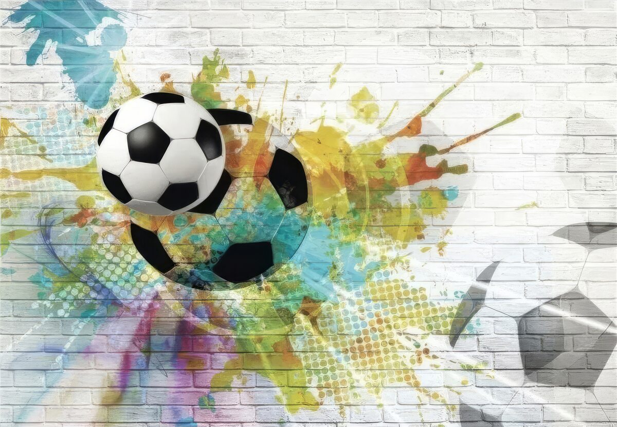 Fotobehang voetbal