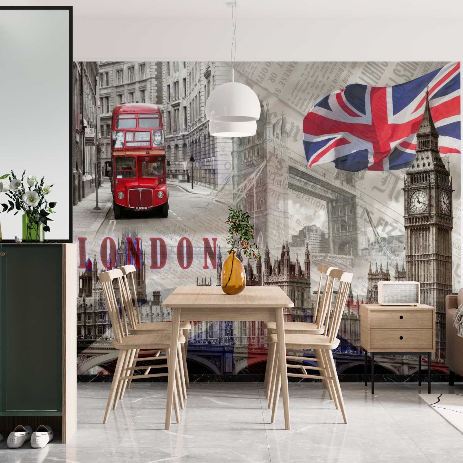 Fotobehang Toeristische attracties in Londen