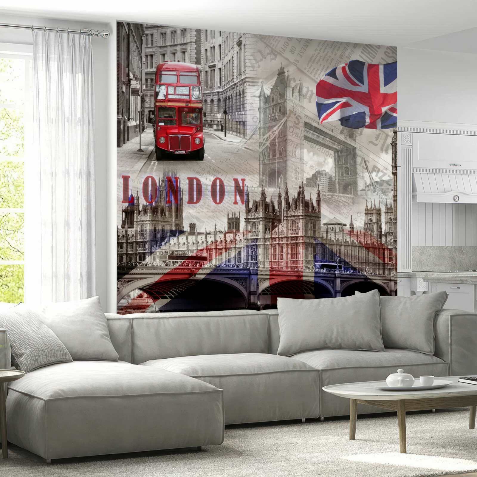 Fotobehang Toeristische attracties in Londen