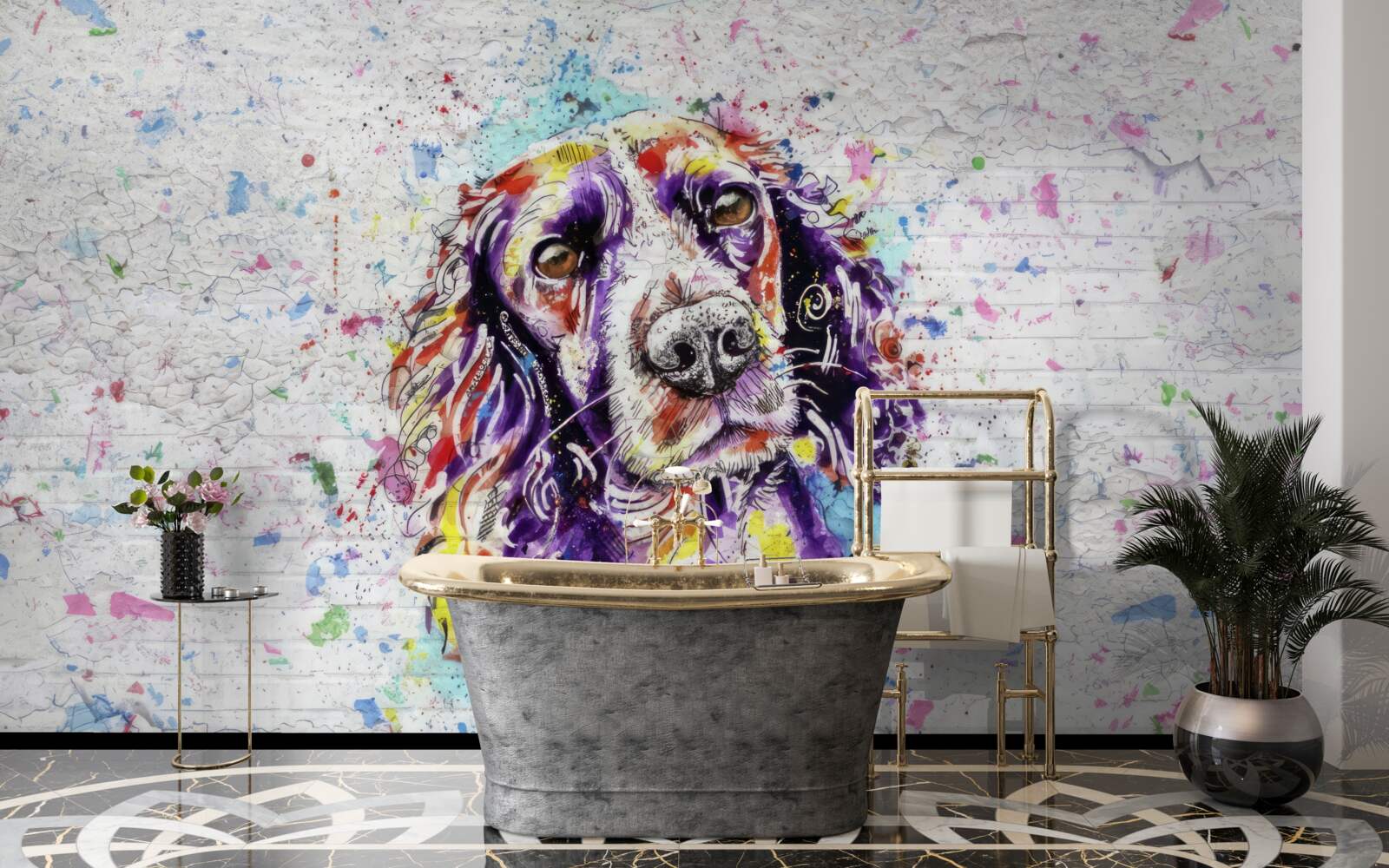 Fotobehang taarten pop-artu