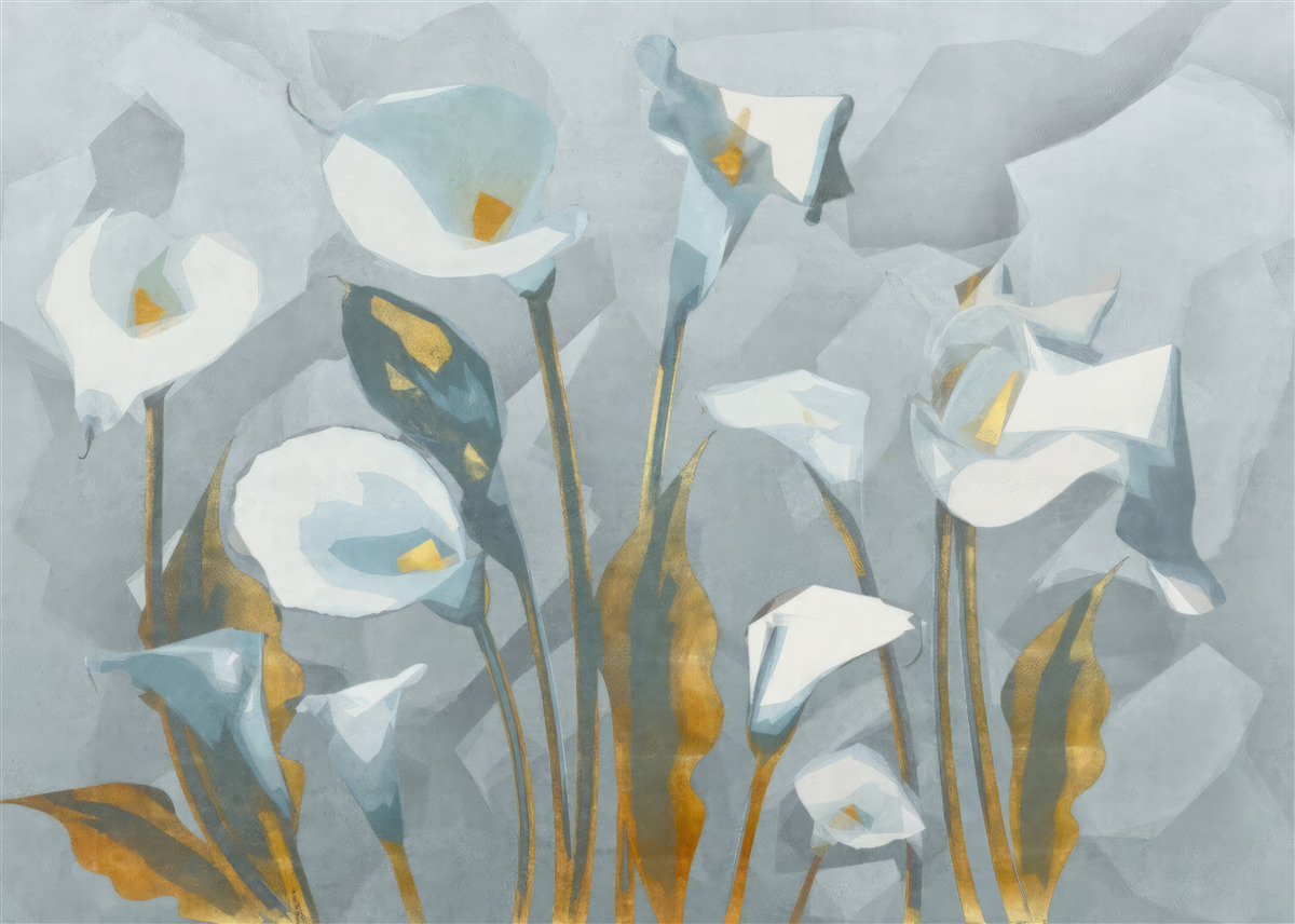 Fotobehang de uitwerpselen zijn wit